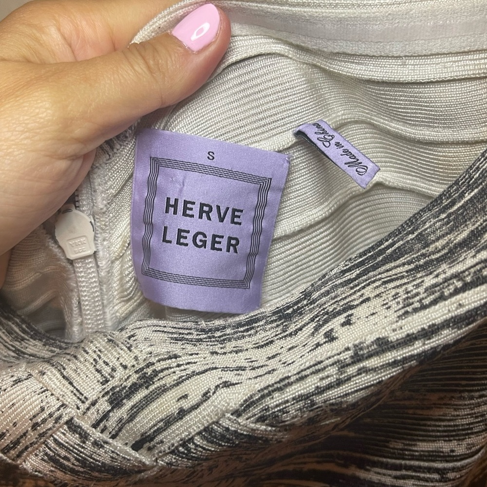 Herve Leger Small strapless bandage dress